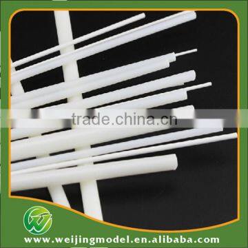 White Plastic Model Rod Rod Model Scale Rod Model ABS Rod Model 0.5mm photo-6