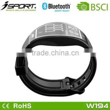 Wireless Charging E Ink Paper Display Bluetooth Wrist Watch Pedometer