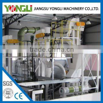 easy assembly biomass straw pellet mill production line with about 20 years leading experience