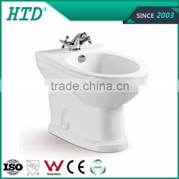 HTD-MY-4195 New design ceramic floor mounted toilet bidet