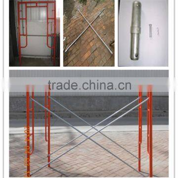 1524*1930mm Ladder scaffolding system with 480*1829mm steel plank