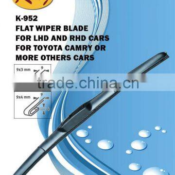 K-952 Flat Wiper Blade for TOYOTA CAMRY and more Japan cars,hybrid wiper blade