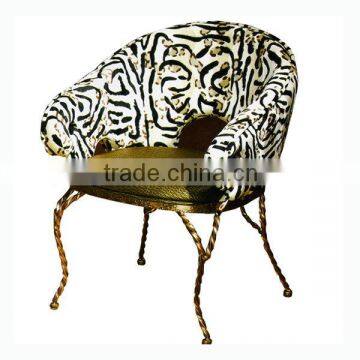 living room classical modern fabric soft folding chair