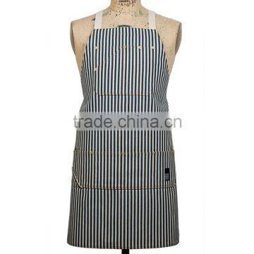 cotton denim kitchen apron work apron