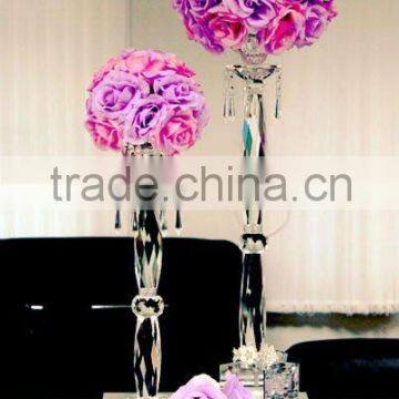 Elegant Crystal Candle Holder For Wedding