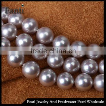 12mm big mother of pearl faux pearl bead string for decorating