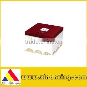 general custom white paper box for cake