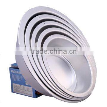 aluminum washing basin