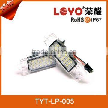 12V 24V LED plate license 18 LEDs truck license plate light