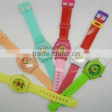 2013 popular promotion cartoon watch kids wrist watches pantone colors
