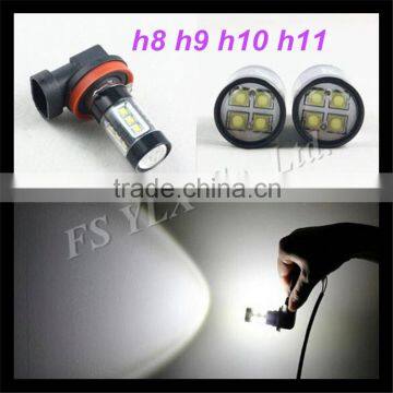 car accessory 16smd led 3528 h8 h9 h10 h11 white 80w 12v driving headlight led fog light bulb