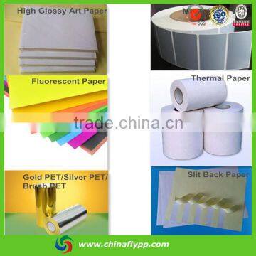 Top Supplier Semi Glossy pp Paper 50um Paper for Label Jumboo Roll photo-2