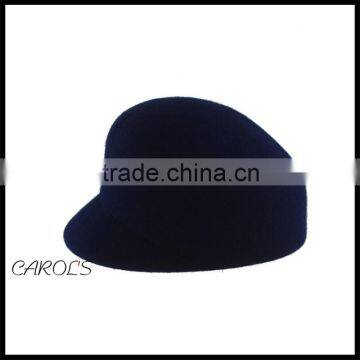 black wool felt hat baseball cap blank