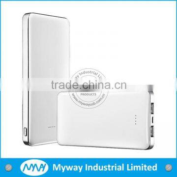 External rechargeble slim battery 12000mah mobile power bank for iphone smart phone