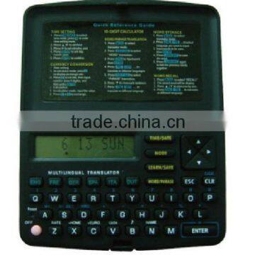6 Languages Portable Electronic Dictionary Translator With Calculator