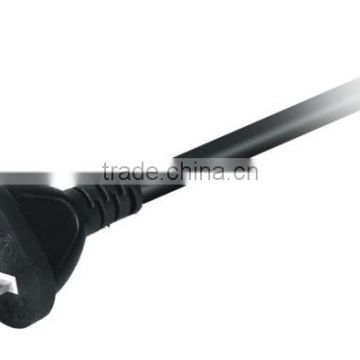 Argentina power cords IRAM Power cords IRAM 2063:1982 Argentina Plug with cable H05VV-F 2X0.75-1.0