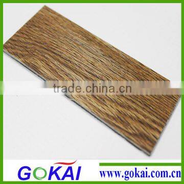 Wood grain waterproof 4mm pvc gym flooring