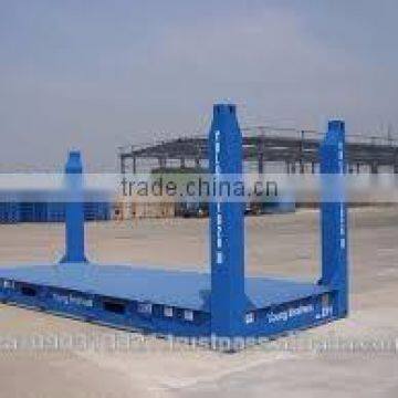 20 Feet Used New Flat Rack Shipping Containers for Sale in Dammam Saudi Arabia photo-3
