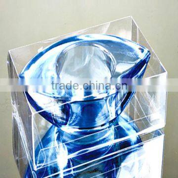 pretty crystal candle holder for tealight candle