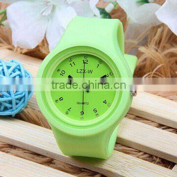 silicone sports watch