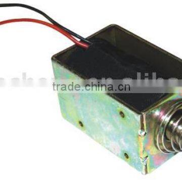 Color-selecting electromagnet solenoid