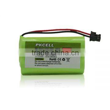 PK-0043 NI-MH AA*2 2.4V cordless phone 1500mah battery pack CPH-479B