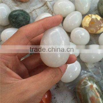 Natural Polished Crystal Stone Jade Yoni Egg For Sale photo-5