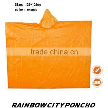 disposable onetime PE raincoat rain cape poncho