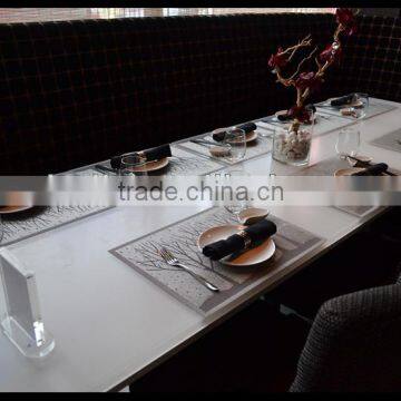 Restaurant Coffee Table Top Design, Onyx Marble Dining Table