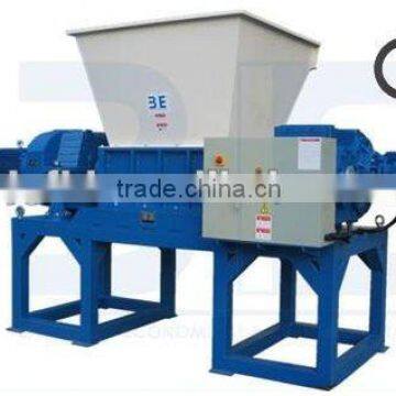 Double-shaft waste plastic shredder machine/plastic breaker