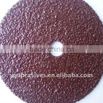 180mm coated abrasive fiber disc with 0.8mm fiber backing