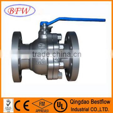 125LB Pressure Handle Lever API 598 Ball Valve