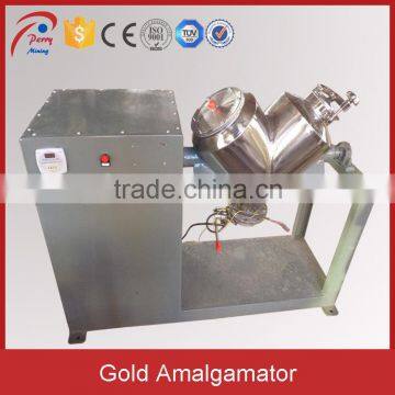 Stainless Steel V-Shape Tank Gold Recycling Amalgamator, Gold Refining Amalgamator