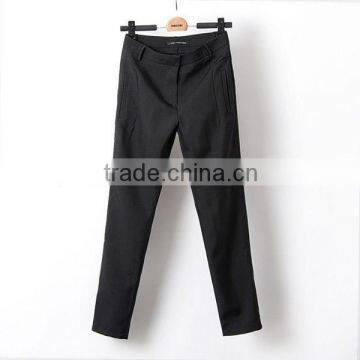 New Black Trendy Womens Office Lady OL Slim Pants Pencil Jeans Trousers L1123