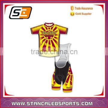 Stan Caleb custom road cycling bib shorts for racing, men cycling union suit