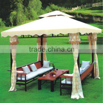 Factory Manufacturer Direct Wholesale china made hot sale pe rattan canopy table chair