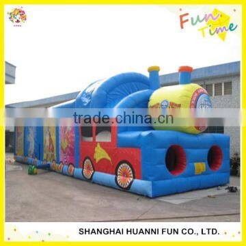 Obstacle, inflatable train obstacle, kids inflatable obstacle course price