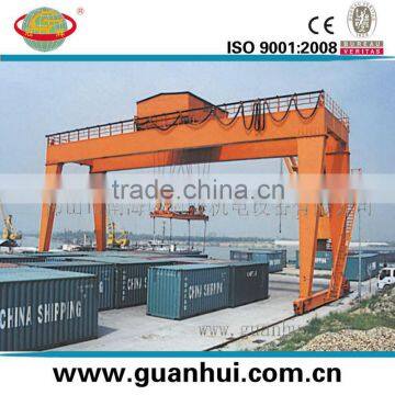 double girder shipping container lifting crane