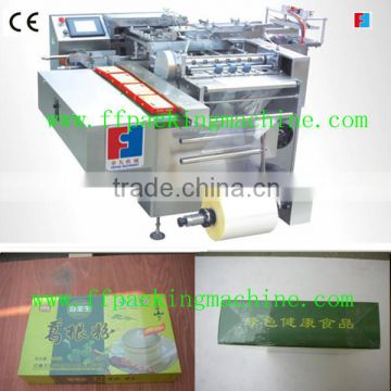 automatic tea box cellophane wrapping machine