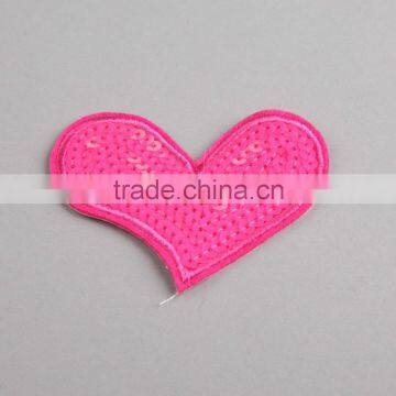 Exquisite Pink Sparkle Glitter Shaped Embroidery Patch For Bag/Clothing photo-3