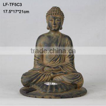 Resin Crafts Solar Buddha Statues Garden Lighting Wholesale photo-4