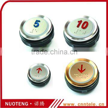 AK-22 red blue Braille high relief convex elevator button switch