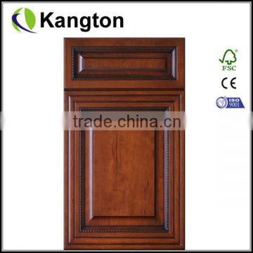 Frosted glass kitchen cabinet door