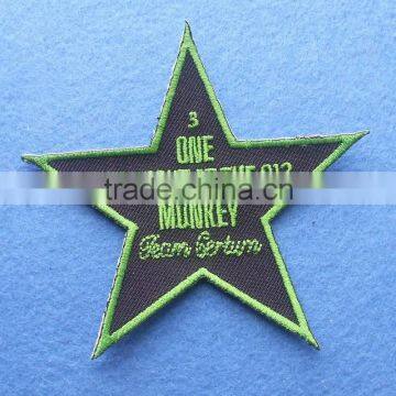 customized bulk embroidery star badges