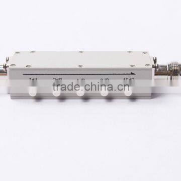 Step variable coaxial attenuators rf attenuator