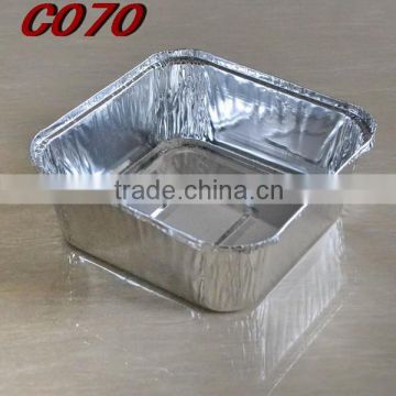 rectangle aluminum foil container