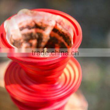 Office Foldable Heat Resistant Food Grade Silicone Coffee Filter photo-6