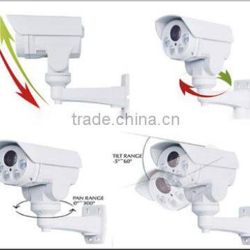 12V 2A 80m ir ip Security Camera Pan Tilt Bullet ip Camera photo-4