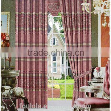 Ready made curtains 100% polyester Curtain cloth printing curtain cloth