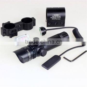 Laser Rifle Scope Adjustment Hunting Riflescope Red and Green Laser Sight